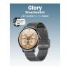 Moxedo Glory, 1.43 Inch Amoled HD Display Fitness Watch Real Time Health Monitoring, 100 Plus Watch Faces, 120 Plus Sports Modes Fitness Activity Tracker, For iOS And Android, Smart Watch For Women, Black, MX-SW012-BK-33010-01