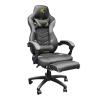 Gaming Chair With Headrest And Lumbar Pillow And Footrest-28458-01