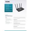D Link 4G AC1200 LTE 4G LTE Router, DWR-M960 -28095-01