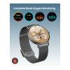 Moxedo Glory, 1.43 Inch Amoled HD Display Fitness Watch Real Time Health Monitoring, 100 Plus Watch Faces, 120 Plus Sports Modes Fitness Activity Tracker, For iOS And Android, Smart Watch For Women, Black, MX-SW012-BK-33008-01