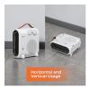 Geepas, Fan With 3 Modes, Cool, Warm, Hot, 2 Powers, 1000W And 2000W, Safety Fuse, 2000W Fan Heater With Adjustable Thermostat, GFH28547-29668-01