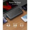 Anker 325, PowerCore 20K, 20000mAh Battery, PowerIQ Technology, Power Bank, Black, A1268H12-20840-01