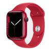 Apple Watch Series 7, GPS, 41mm, Red Aluminium Case, Wireless charging, Water resistant Smart Watch-23385-01