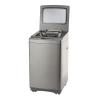 Geepas, Fully Digital Control And Automatic Top Load Washing Machine, 8 Wash Programs With Strong Pulsator, 8KG Fully Automatic Washing Machine, Metallic Grey, GFWM8823SX -30939-01