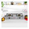 Geepas, Attractive Design, Gas Range 2 Burner Stove Cooktop, Auto Ignition, Outdoor Grill, Camping Stoves, Stainless Steel Body Cooker, 2 Burner Gas Hob, GK6856-33530-01