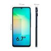Samsung Galaxy A06, 4GB RAM, 128GB Storage, 6.7 Inch HD Plus Display, 50MP Camera, 5000mAh Battery, Fingerprint Sensor, Dual SIM, Android Smartphone, Black-30516-01