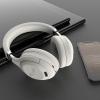 Pawa Tranquil, Dual Mode, Type C Charging, Deep Bass, Foldable Design, Microphone, ANC, Over Ear Bluetooth Wireless Headphone, White-19149-01