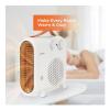 Geepas, Fan With 3 Modes, Cool, Warm, Hot, 2 Powers, 1000W And 2000W, Safety Fuse, 2000W Fan Heater With Adjustable Thermostat, GFH28547-29664-01