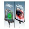 Moxedo 2 In 1 60W PD Interchangeable Cable USB A, USB C To USB C, 1.2m Braided Nylon Fast Charging Cable For All USB C Devices, Black, MX-NC044-34115-01