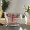 Royalford 250ML BRS Glass measuring Cup 1X48-685-01