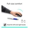 Logitech M187, 2.4 GHz Wireless Connection, 1000 Dpi, Full Size Ambidextrous Curve Design, Wireless Mouse, Black-30134-01