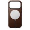 Nomad Magnetic Leather Back for Apple iPhone 17 Pro Max, Horween Leather, Brown-36164-01