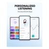 Anker Soundcore H30i, 40mm Pure Bass Drivers, 70 Hrs Battery, Foldable Design, App Connectivity, Dual connection, Wireless Bluetooth OnEar Headphone, Red, A3012H91-29021-01