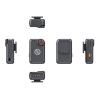 Hollyland Lark M2S, Wireless Lavalier Microphone Mini Combo Titanium Clip, 300m Range, Compatible With iOS And Android, Black-35100-01
