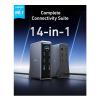 Anker Prime, 14 Port With 160W Max Output, Built In GaN AC,DC Power, 10Gbps Data Transfers, Dual 4K Displays, Real Time Smart Interface, Charging Docking Station, A83B62A1-29226-01
