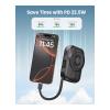 Moxedo Combo 3 x 10,000mAh Power Bank With Charging Dock 15W Power Delivery Wireless Charging With Built In Type C Cable, MX-PBH035-DS-34067-01