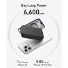 Anker MagGo Power Bank, 15W Fast MagSafe Mobile Charger, 6600mAh Battery, Adjustable Folding Stand, Black, A1643H11-19885-01