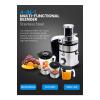Geepas, Compact Electric Blender, Juicer, Chopper And Grinder, 2 Speed Pulse Function For Ice Crusher, 800W, 4 In 1 Juicer And Blender, GSB5451 -31052-01