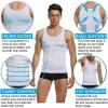 2 Pc Slim N Lift Slimming Shirt For Men ,Combo-11614-01
