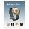 Moxedo Glory, 1.43 Inch Amoled HD Display Fitness Watch Real Time Health Monitoring, 100 Plus Watch Faces, 120 Plus Sports Modes Fitness Activity Tracker, For iOS And Android, Smart Watch For Women, Black, MX-SW012-BK-33005-01