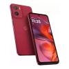 Motorola Moto G05, 4GB RAM, 256GB Storage, 6.67 Inch 90Hz Punch Hole Display, 50MP Rear Main Camera, Dolby Atmos, Dual SIM, Vegan Leather Frame, IP52, 5200mAh Battery, 18W Charging, Android Smartphone, Plum Red-30807-01