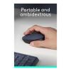 Logitech M170, 2.4 GHz Wireless Connection, 1000 Dpi, Wireless Mouse, Black And Gray-30140-01