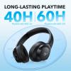 Anker Soundcore Q20i, Hybrid Active Noise Cancelling, 40h Playtime In ANC Mode, Hi Res Audio, Deep Bass, Personalization via App, Wireless Bluetooth Over Ear Headphones, Black, A3004H11-20776-01