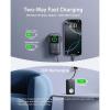 Anker MagGo, 10000mAh, 35W Max, Compact Battery Pack With Built In USB C Cable, Officially Certified Power Bank For Apple Watch, A1657H11 -26716-01