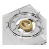Geepas, 2 Cast Iron Burner Stove, Low Consumption And Improved Flow For Efficient Heating, Auto Ignition System, LPG Stovetop, Stainless Steel Gas Cooker, GK679N-33524-01