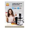 Geepas, Compact Electric Blender, Juicer, Chopper And Grinder, 2 Speed Pulse Function For Ice Crusher, 800W, 4 In 1 Juicer And Blender, GSB5451 -31053-01