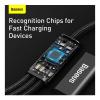 Baseus Rapid Series, 1.5m USB C To Micro USB, Lightning, USB Type C, 3 In 1 20W Fast Charging Cable, CAMLT-SC01-29392-01
