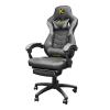 Gaming Chair With Headrest And Lumbar Pillow And Footrest-28459-01