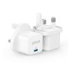 Anker PowerPort III 20W Cube Charger ,White-2192-01