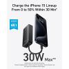 Anker Nano Power Bank 10000mAh 30W With Built-In USB-C Cable, A1259H21-35516-01