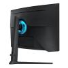 Samsung Odyssey G6, 32 Inch QHD 240Hz Refresh Rate Curved HDR Display, Eye Saver Mode, Flicker Free, Game Mode, Adaptive Picture, Speaker With Adaptive Sound, Remote Access, Gaming Monitor With FreeSync, LS32BG650EMXUE-32164-01
