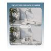 Moxedo Combo 5x 10,000 mAh Power Bank With Charging Dock 20W Power Delivery USB C Fast Charging With Built In Type C Cable, White, MX-PBH037-DS-33019-01