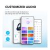 Anker Soundcore Q20i, Hybrid Active Noise Cancelling, 40h Playtime In ANC Mode, Hi Res Audio, Deep Bass, Personalization via App, Wireless Bluetooth Over Ear Headphones, Blue, A3004H11-29135-01