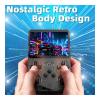R36S Handheld Gaming Console 3.5 Inch Retro Handheld Video Games Consoles Built in Rechargeable Battery, Portable Style Preinstalled Hand Held Game Consoles System, Black -36459-01