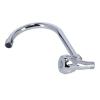 Krypton Solid Metal Chrome Finish Wall Mounted Sink Knob Tap, KNSW6208 -32564-01