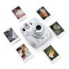 Fujifilm Instax Mini 13 Instant Camera, Automatic Flash, Instant 62x46mm Prints, Clay White-36858-01