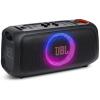 JBL PartyBox On-The-Go 2 Portable Party Speaker, 100W RMS, Bluetooth 4.2, Built-in Light Show, Wireless Party Link, IPX4 Splash-Proof, Black-36142-01