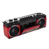 Geepas Radio Casset Recorder, USB, SD Slots, MP3 And BT, Built In Microphone With Recording, Auto Stop Function, Portable Speakers, GCR13011-33355-01