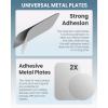 Moxedo Universal Metal Plates Replacement For Phone Holder Adhesive Thin Magnetic Mounts 1 Rectangle And 1 Round Compatible For All Mobiles, ‎MX-CM053-28546-01