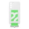 Samsung Galaxy S22 Plus Silicone Cover With Strap, White, EF-GS906TWEGWW-28132-01