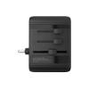 Heatz ZA59 Universal Travel Adapter Charger 35W GAN III, 8-Port, Black-36321-01