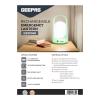 Geepas, 3600 mAh Lithium Battery, 10 Hours Working Time, 360 Degree Light, Rechargeable Emergency Lantern, GE51068-33387-01