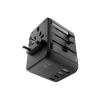 Heatz ZA59 Universal Travel Adapter Charger 35W GAN III, 8-Port, Black-36320-01
