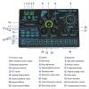 Mixer Audio SX91 Professional USB Audio Interface, 32 bit DSP, 48V Phantom Power, Multi Channel Mixing, SX91-36768-01