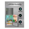 Geepas, Multi Airflow With Faster And Deep Cooling, 250L Gross Capacity Double Door No Frost Refrigerator, GRF2522SXN-28968-01