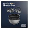 Moxedo True Open Ear Earbuds S8, Bluetooth 5.4 Earphones With USB C Case, Ear Hook Headphone, Active Noise Cancellation, 24H Battery, Lightweight Design For Running, Wireless Earbuds, Gray, MX-TWS017-32351-01